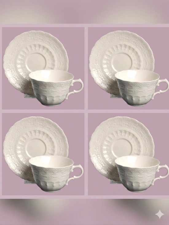 Spode Other - 🩷 Antique/Vintage Spode Jewel 1926 Cup & Saucers, England, Set of 4